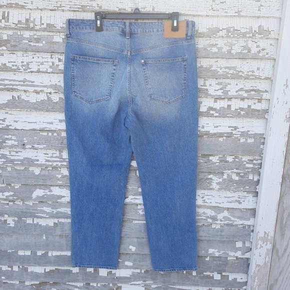 🌟 Brock Collection × H&M High Waist Ankle Jeans NWT size 14 - Picture 3 of 10